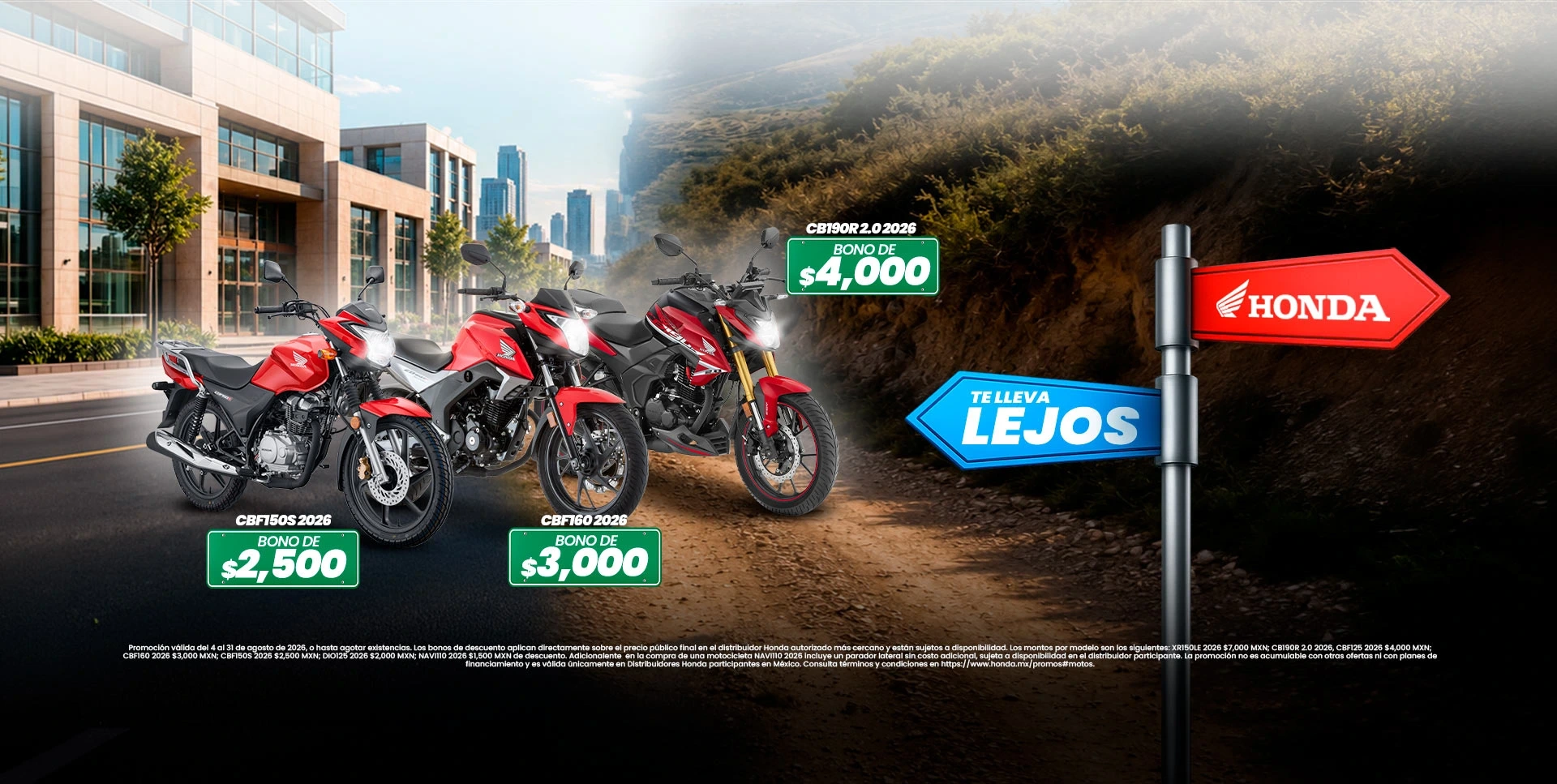banner of HONDA TE LLEVA LEJOS_BAJA2